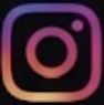 Instagram logo with gradient background transitioning from purple to pink to orange